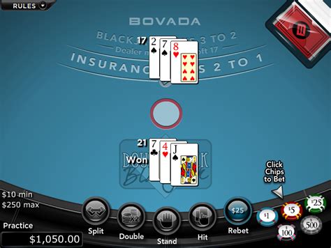 double deck blackjack simulator